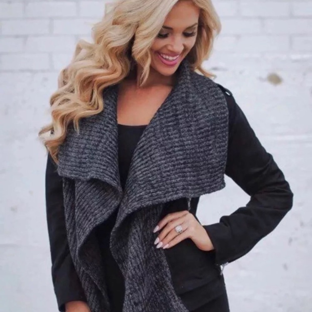 Faux Leather Jacket